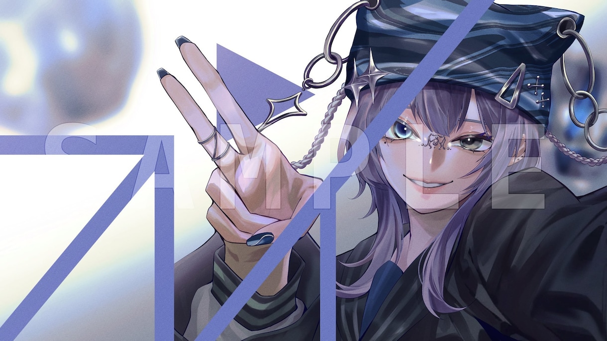 配信活動に使えるイラストを制作します 歌ってみたやサムネイル、MV用イラストを制作します イメージ5