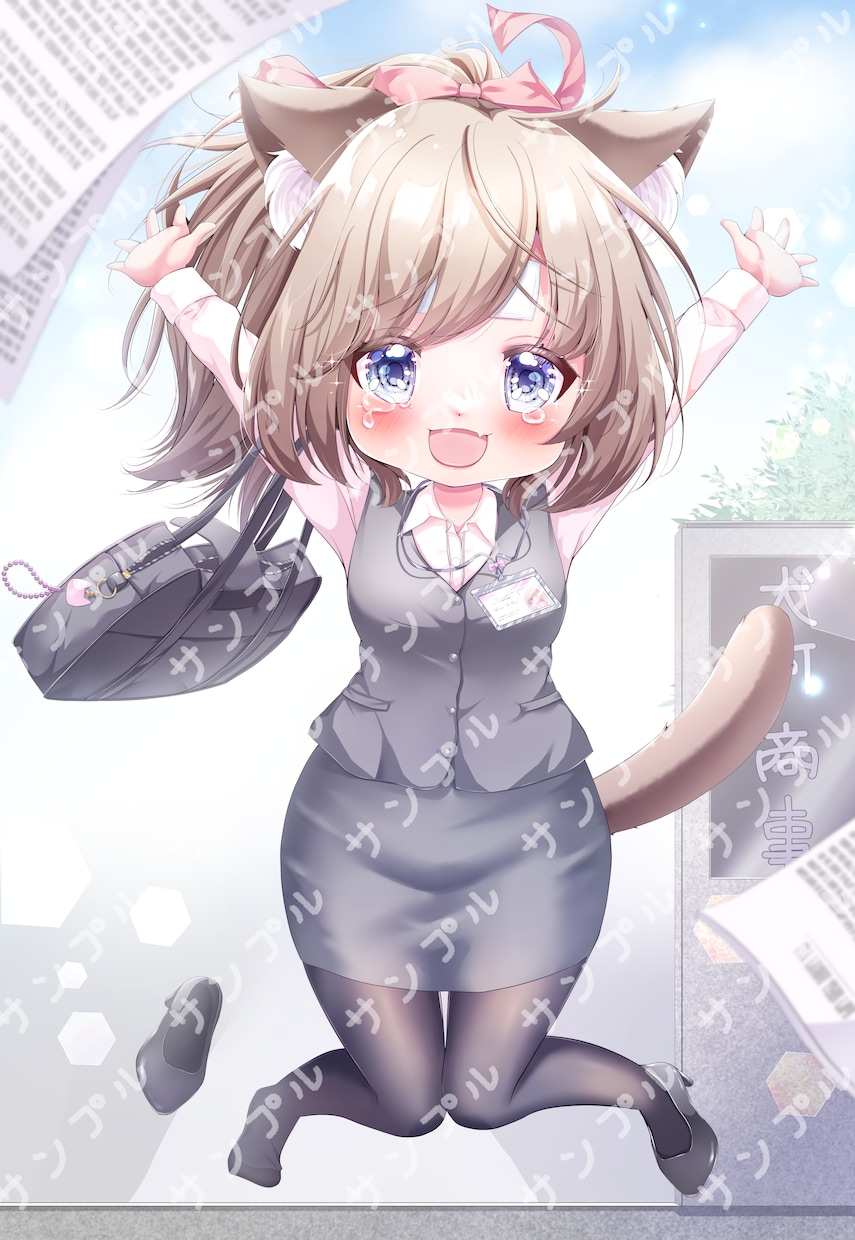 髪にこだわった可愛い一枚絵や動画用イラスト描きます 髪フェチが可愛いロリイラストを描きます イメージ1