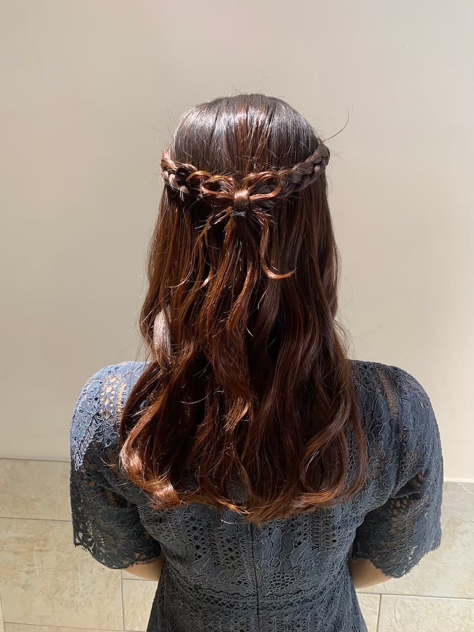 特別な日のヘアスタイル、アレンジ提案します 一生に一度の ˗ˏˋ今ˎˊ˗を輝かせるお手伝いします✨ イメージ9