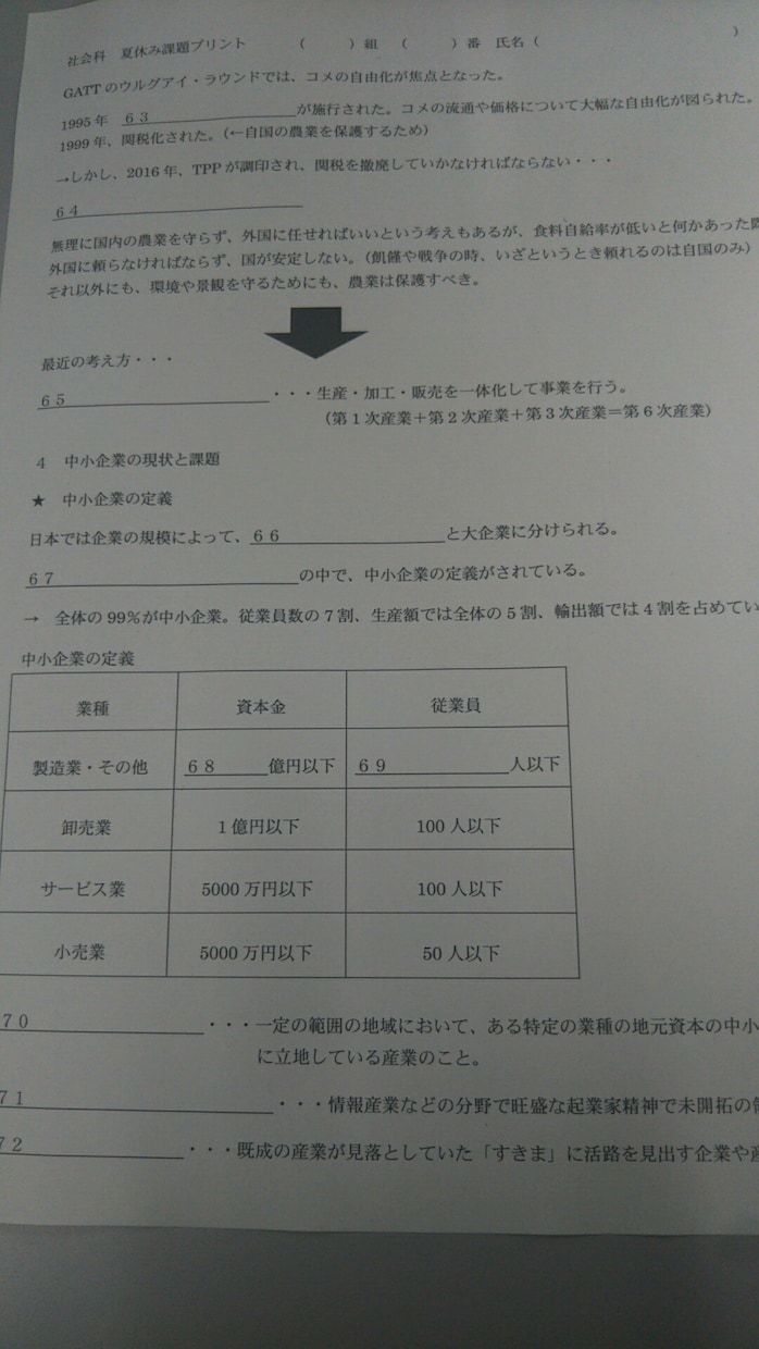 学習テキスト・まとめノートなど作成します 学習に不安を抱えるあなたへ。個人塾や小規模校の問題集にも。 イメージ2