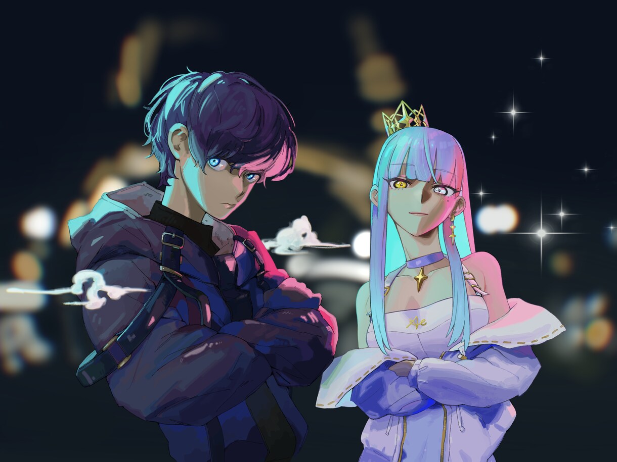 配信者様向け！キャラクターイラストを作成いたします SNSフォロワー5万人↑のプロイラストレーターがお応えします イメージ10