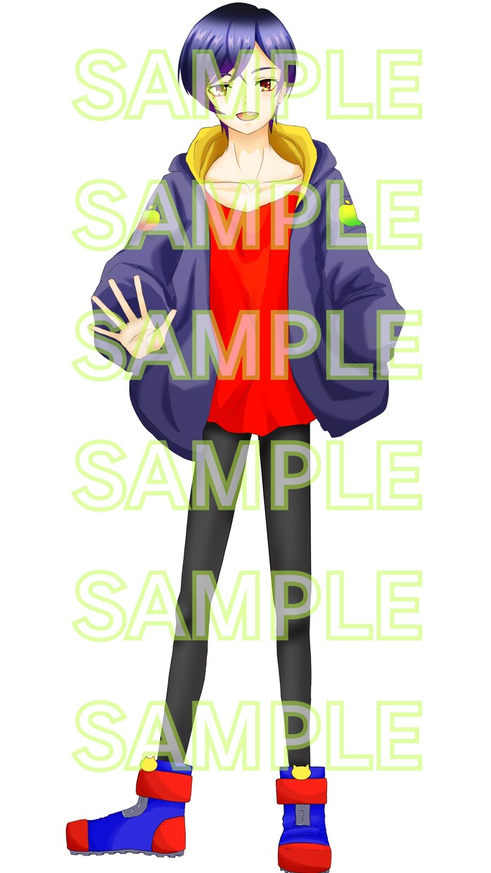 こちらサンプル、立ち絵などを作成致します 嬉しさと一緒に旅立つ勇気も一緒に届けたい イメージ3