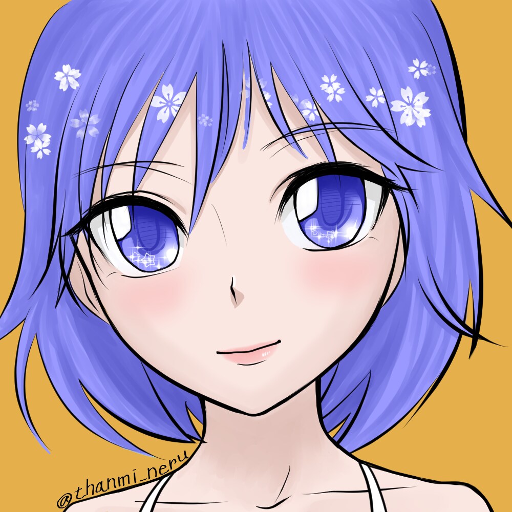 LINEやTwitterのアイコン描きます かわいい女の子のアイコンはいかがでしょうか♪ イメージ2