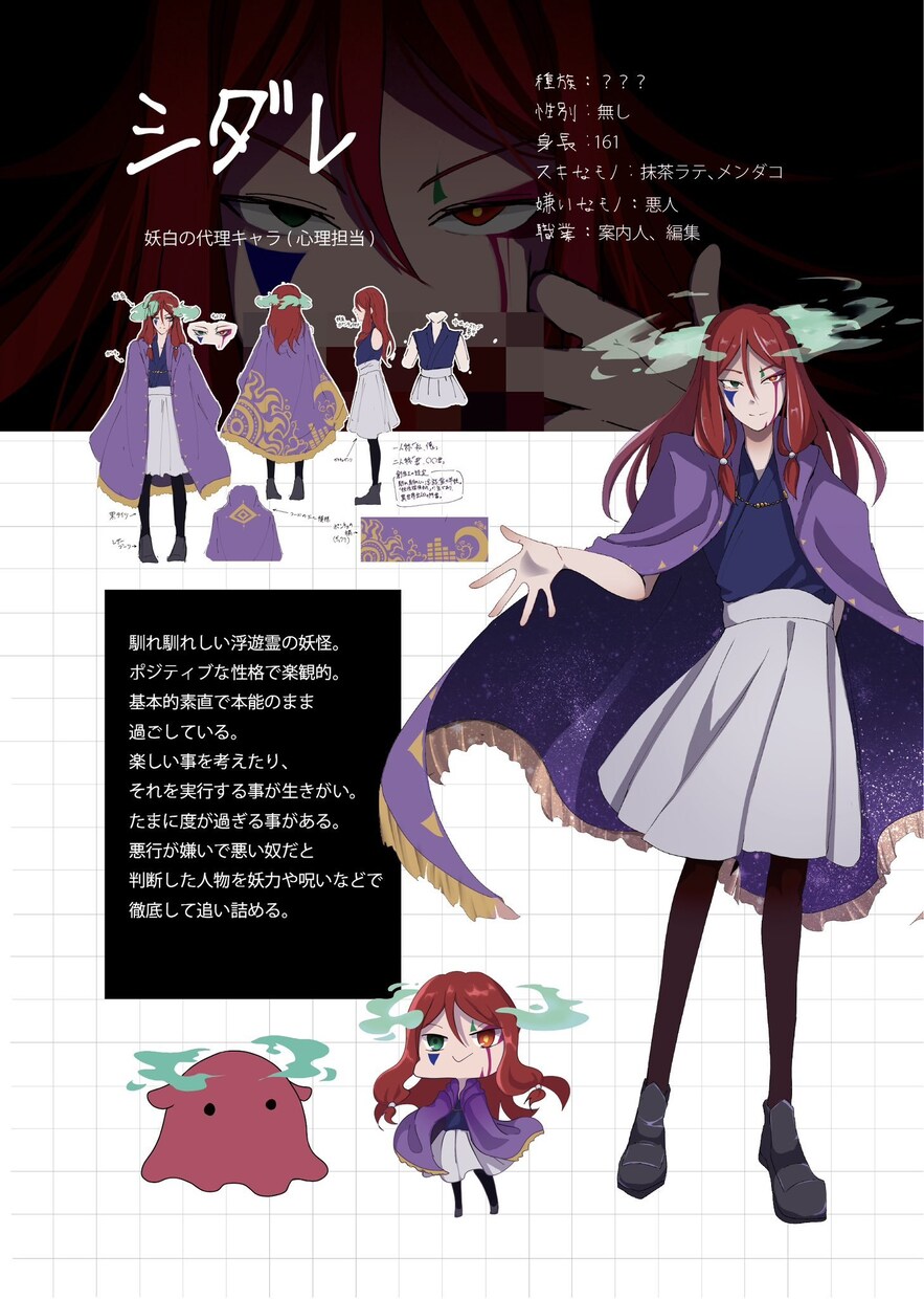 シンプルで癖強めのキャラクター制作します 元気っ子からヘタレキャラ、意味深キャラが得意です。 イメージ2