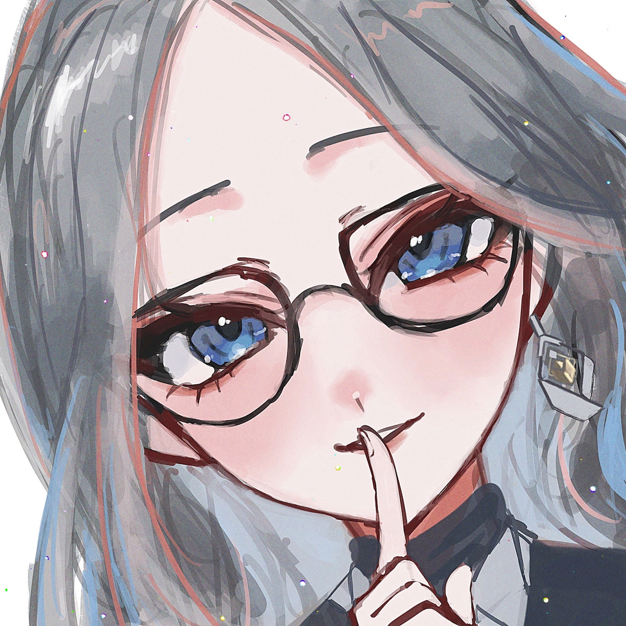 女の子や男の子の顔だけで魅力的なアイコン描きます お気に入りのキャラクターでSNS映えするアイコン作ります イメージ1