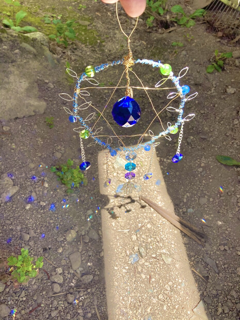 あなただけの手作りドリームサンキャッチャー作ります ご希望の画像からパターンをお選びください♬ イメージ3