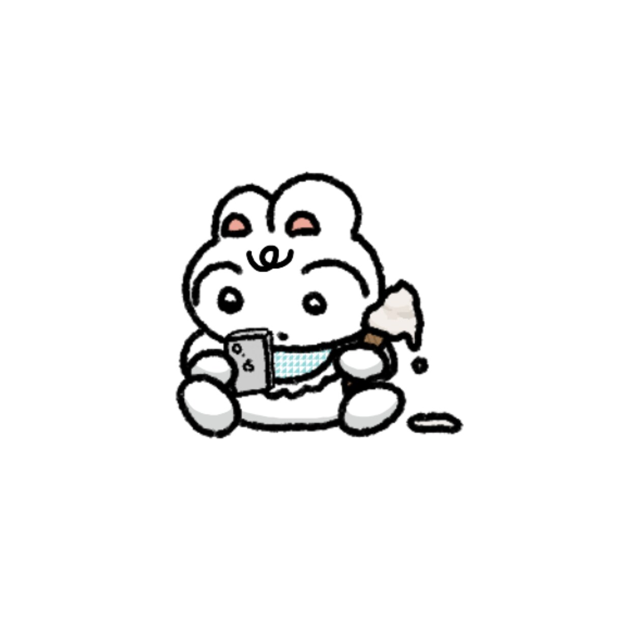 ゆる〜い、かわいい〜、SNSアイコン描きます アイコンをゆるゆるイラストに変えませんか？ イメージ1