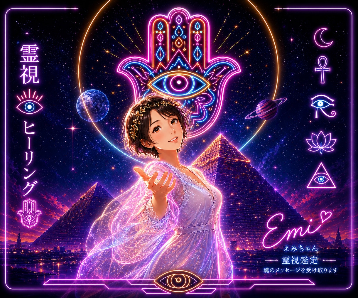 高次元からの今必要なメッセージをお届けします 霊視で降りたままお伝えします☘️ヒーリング・エネルギー調整も イメージ1