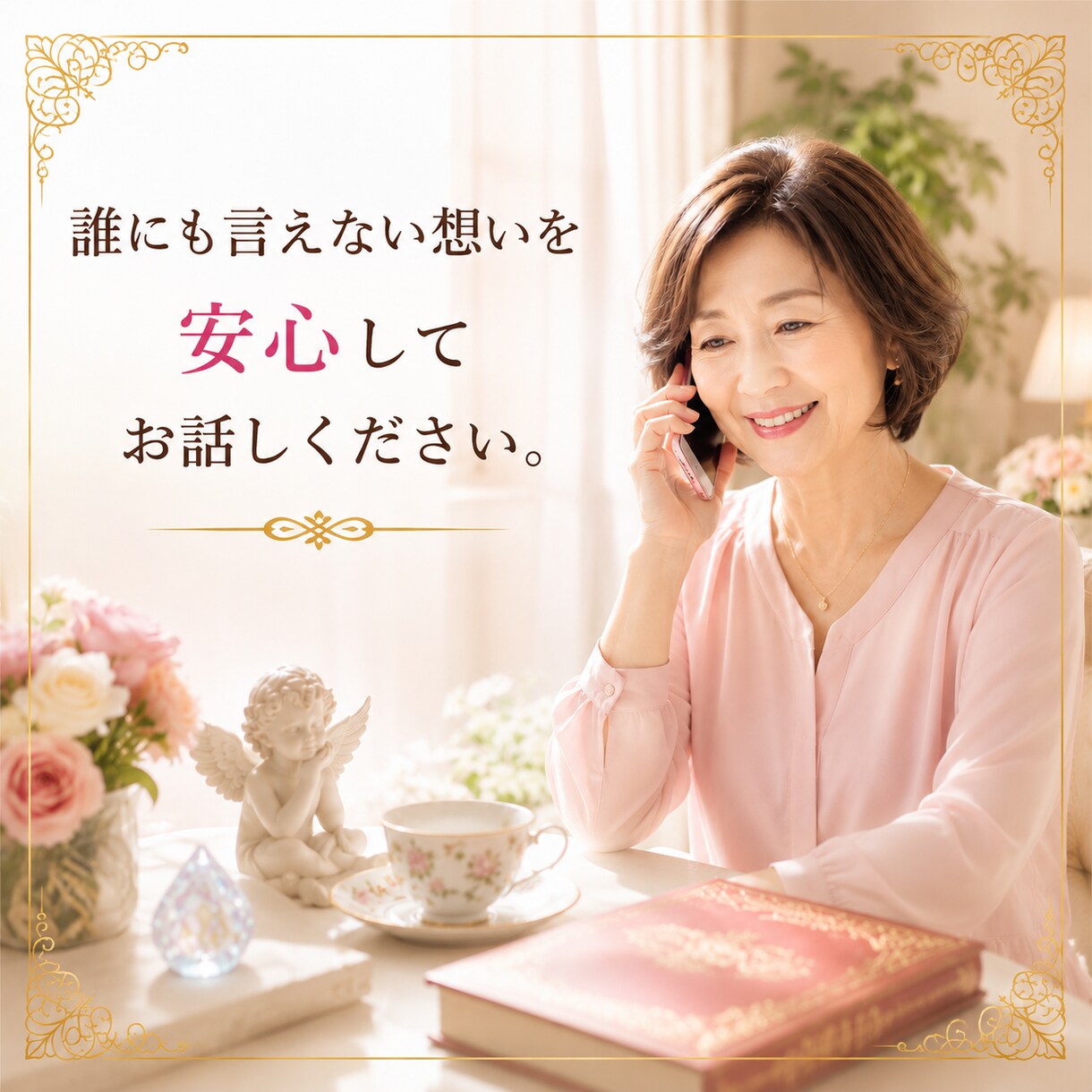 女性限定)現役占い師があなたのお話を傾聴します あなたの星の状態から導くあなただけのオンリーワンの傾聴ルーム イメージ2