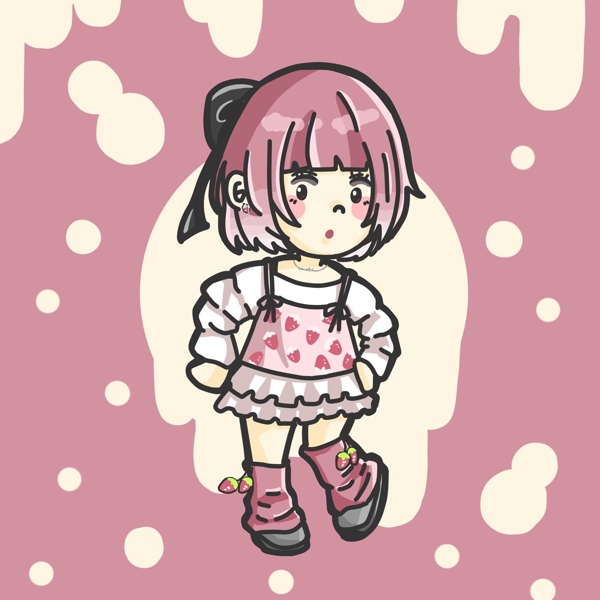 即日納品可！アイコン等に！ポップなイラスト描きます 早い納期とお財布に優しい価格でポップなイラストをご提供！ イメージ1