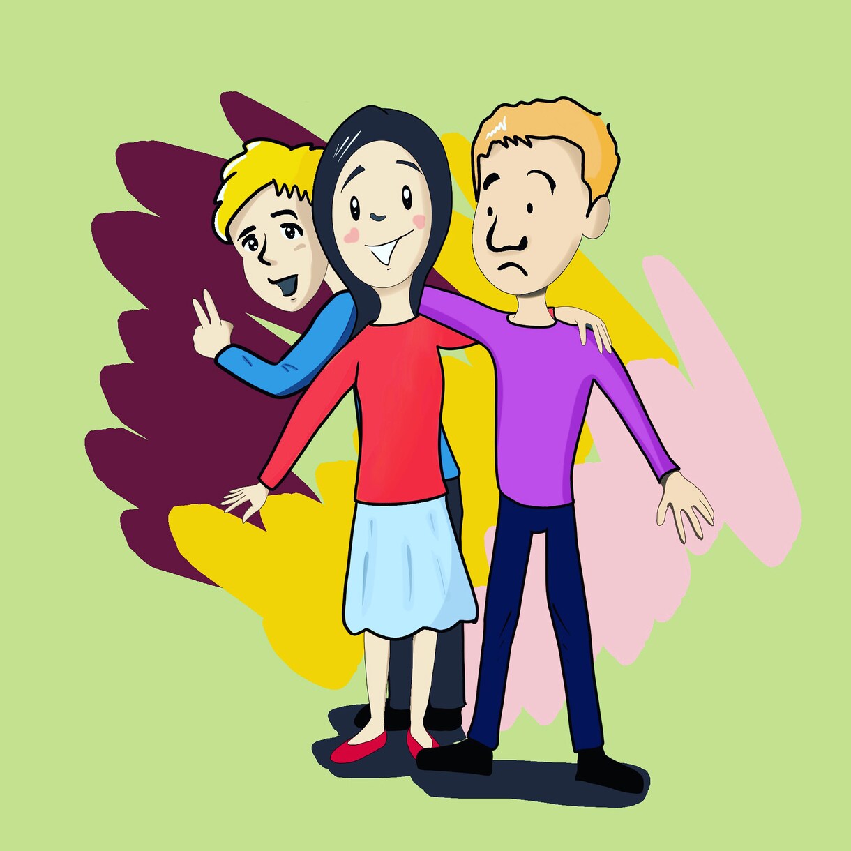 オリジナルのキャラクター制作ます シンプルなデフォルメイラスト　修正可 イメージ4