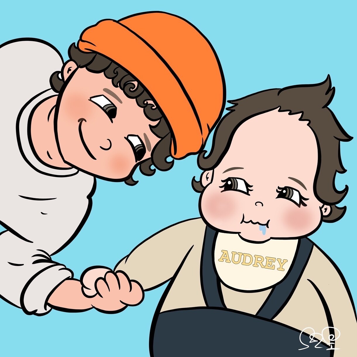 可愛いアイコンかきます すこし異国テイスト原色系です！ イメージ2