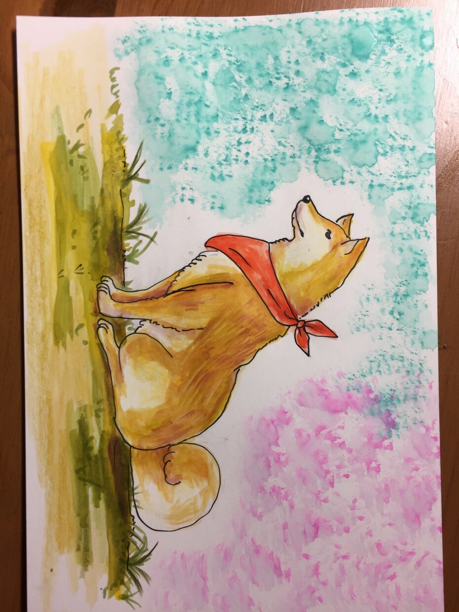 柴犬のイラスト描きます 柴犬が好きなあなたへ、戌年ですよ＾＾ イメージ2