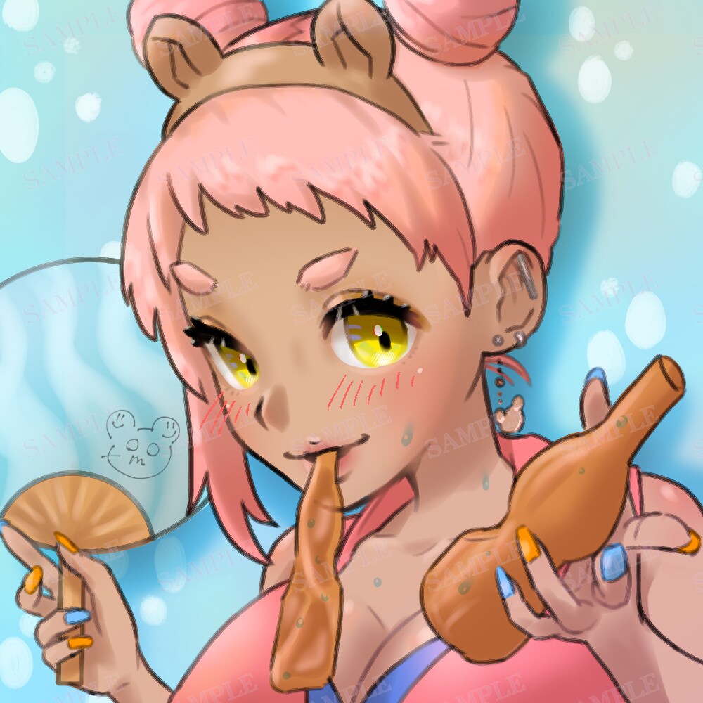 目を惹くミニキャラのSNSアイコン描きます 個性を引き立てるSNSアイコン、全力でサポート！ イメージ2
