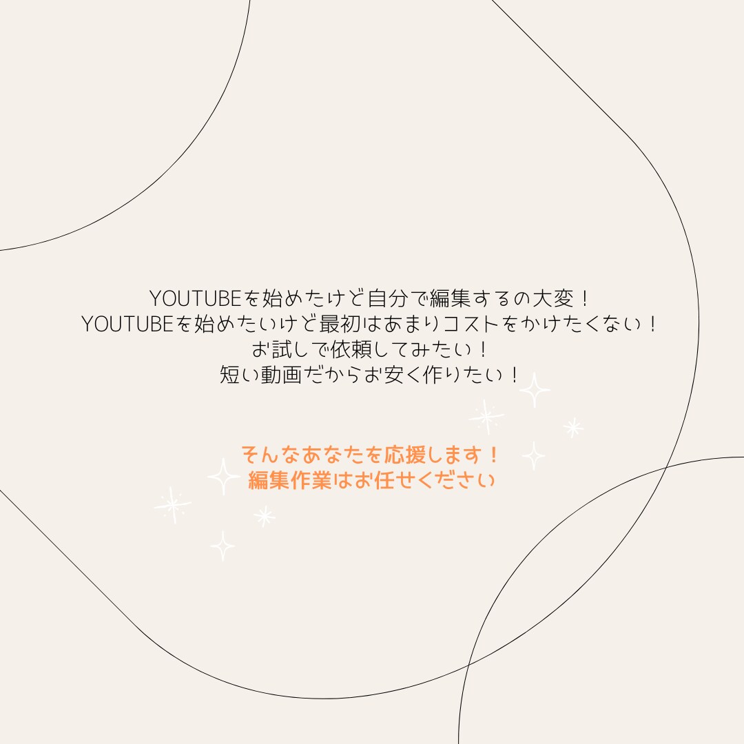 YouTube動画編集致します 初めての方も安心！低コストで編集できます！ イメージ4