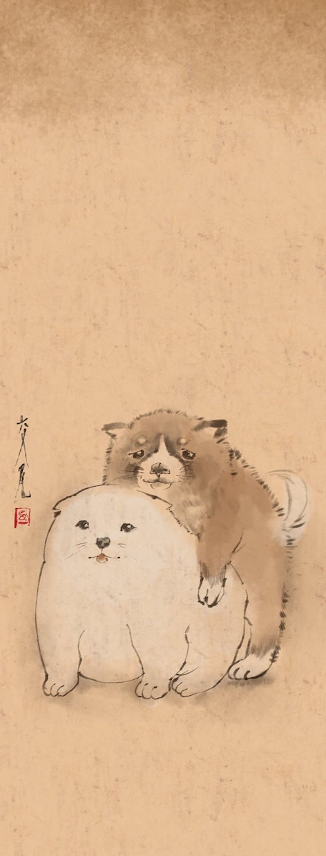 日本画風の絵画描かせていただきます あなただけの心和む日本画を共に イメージ3