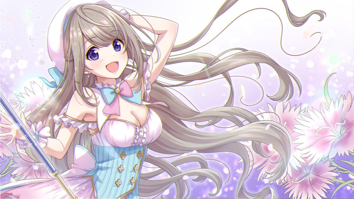 全身：可愛い女の子のイラスト制作します 可愛い女の子のオリジナルキャラクターを作りたい方へ イメージ8