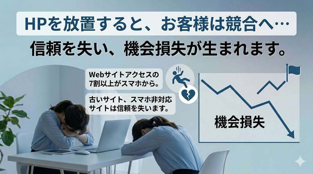 高品質・おしゃれなHP作成承ります スマホ対応・SEO対策込み！納期も柔軟に対応します イメージ3