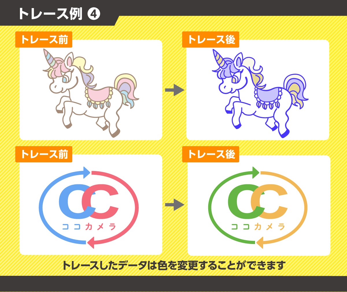 スピード対応！ロゴや画像をトーレスします ロゴトレース歴10年！最短24時間以内に納品が可能です！ イメージ6