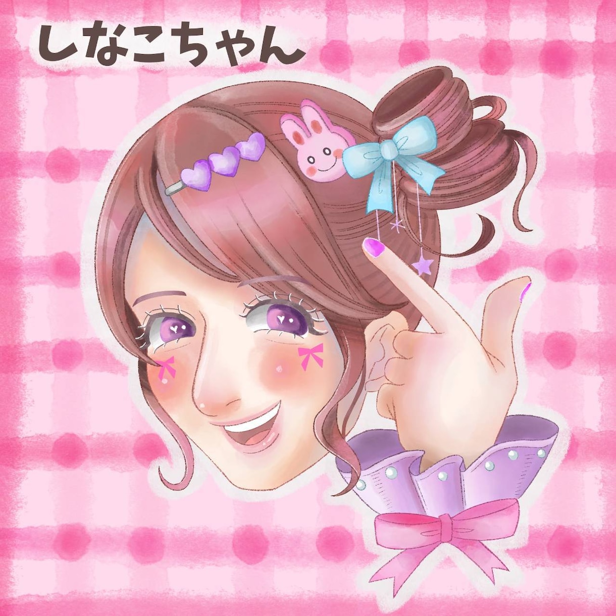 可愛くて優しさ溢れる似顔絵を描きます ファーストカットのお祝い、お誕生日プレゼントとしてもぴったり イメージ1