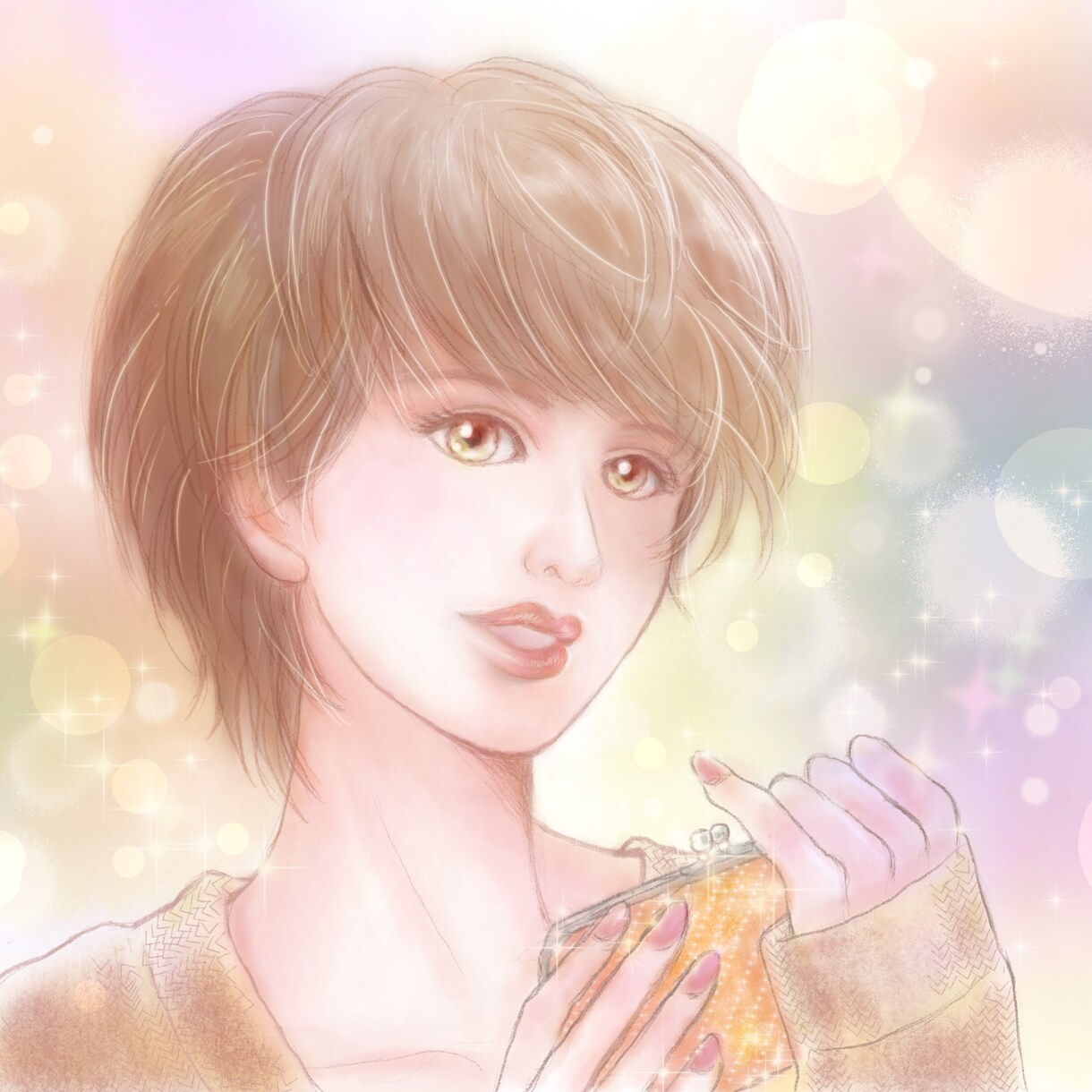 あなたのアイコンを作成します 好印象を与える！世界にひとつだけの似顔絵アイコン描きます イメージ8