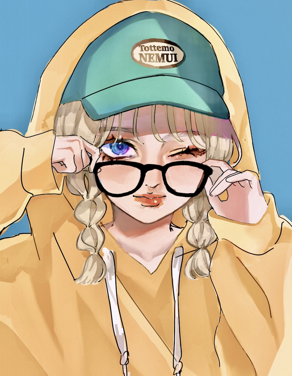 透明感のあるイラスト作成します SNSアイコン、ヘッダー、一枚絵等のイラストを作成します。 イメージ4
