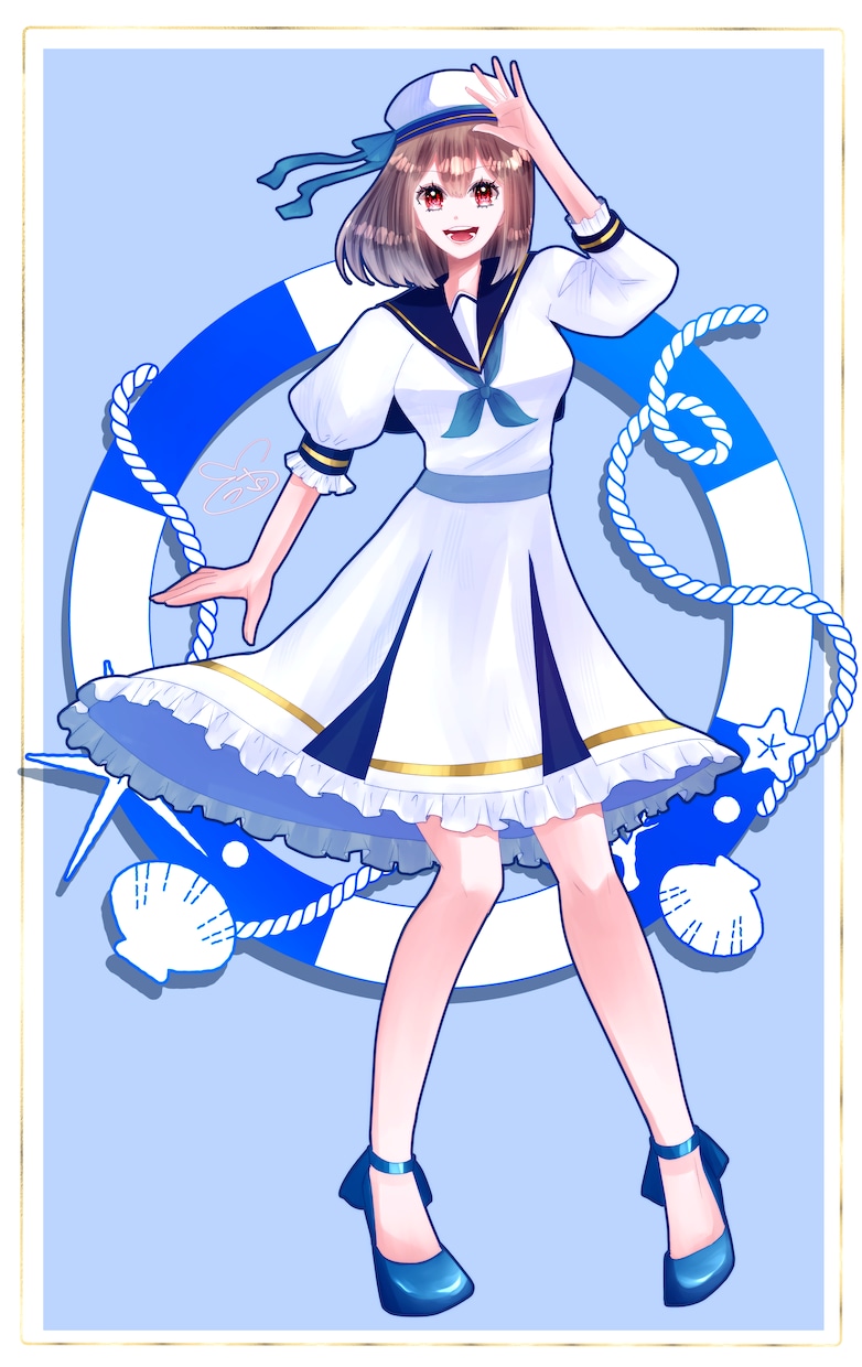 キャラクターの立ち絵描きます 配信サイトやTRPG等にいかがでしょうか？ イメージ2
