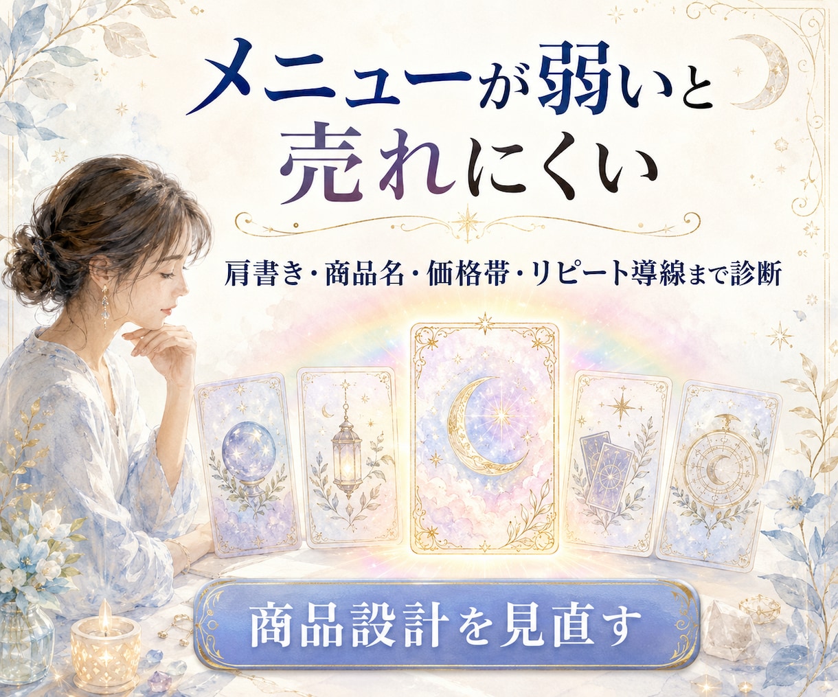 占い師さんをコンサルティングします 「稼げる」「集客できる」「鑑定力が高い」を同時に目指す方へ イメージ5