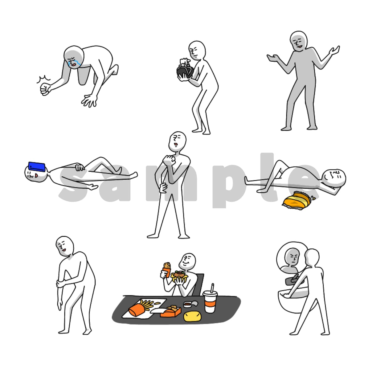 オリジナルLINEスタンプ制作します 記念に、プレゼントに、個人用に、オリジナルLINEスタンプ イメージ2