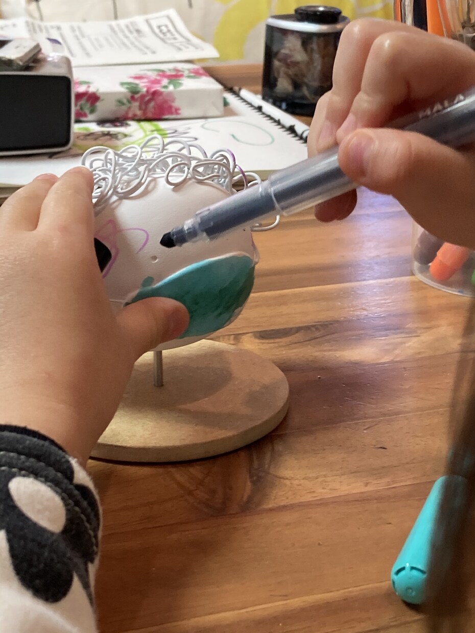 お子様と一緒にどうぞ！その絵を立体塗り絵にします 大切な思い出をフィギュアにして一緒に塗り絵をしてみませんか？ イメージ5