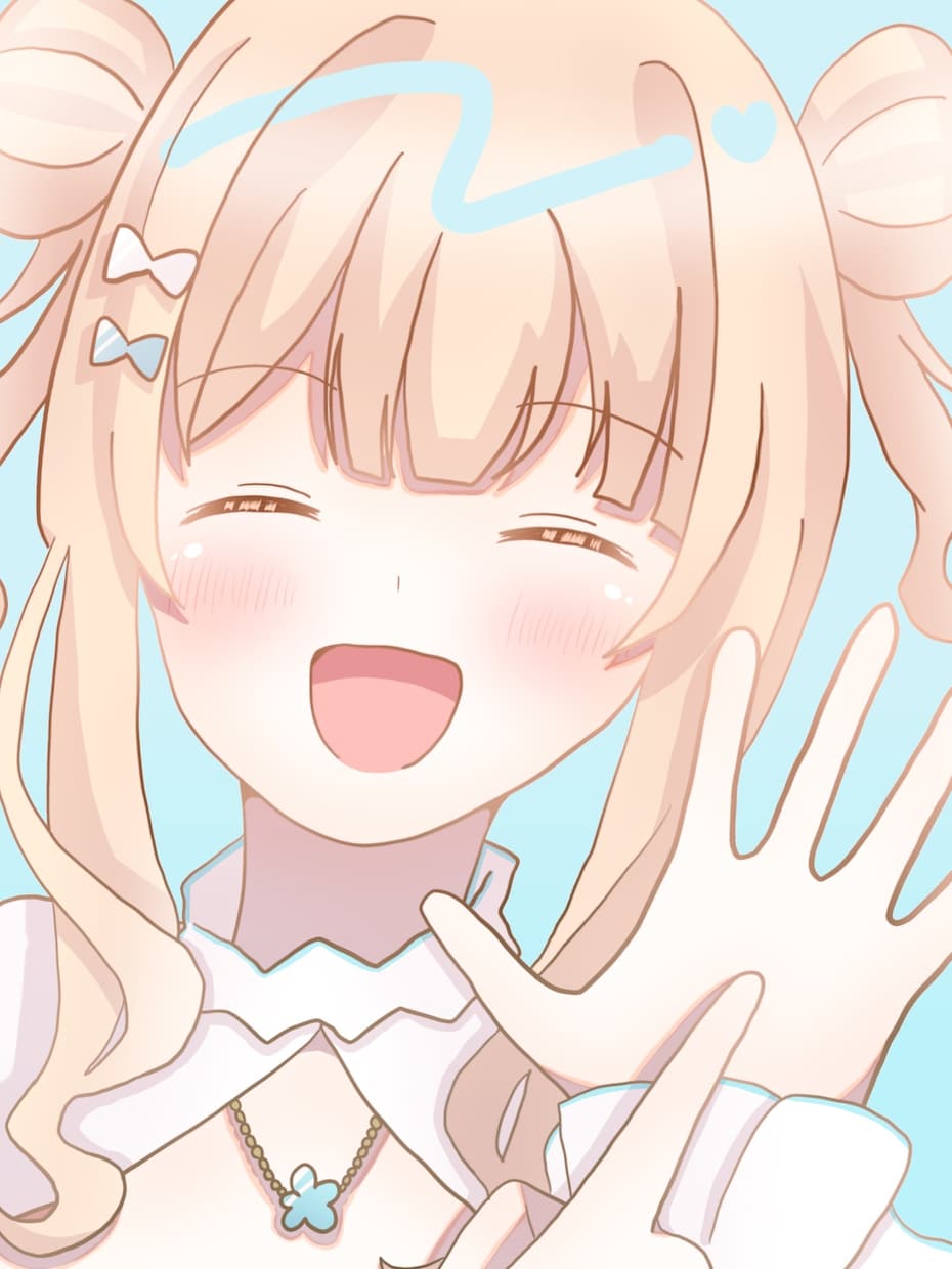 アイコン、バストアップ、歌ってみたイラスト描きます 【最短即日納品！】かわいい女の子描きます！ イメージ3