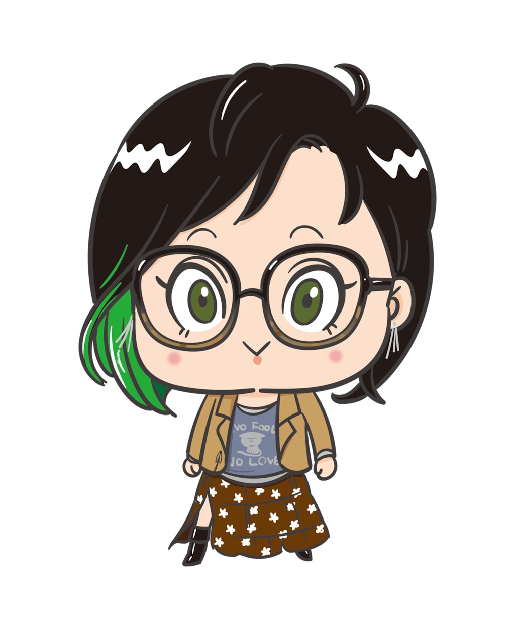 ゆるい似顔絵描きます ＳＮＳアイコン等、衣装もお好みで！イメージだけでもOK！ イメージ8