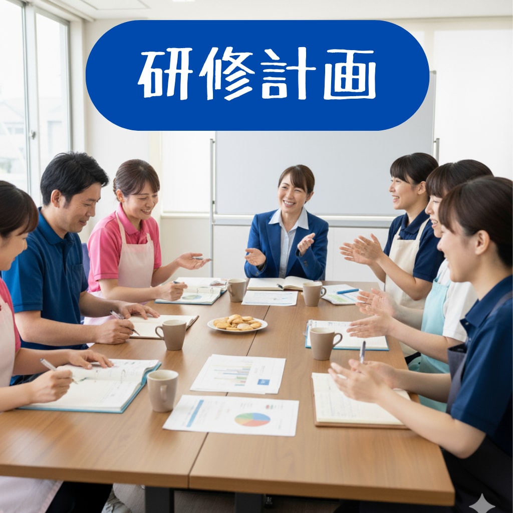 介護事業所の個別研修計画作成のお手伝いをします 加算で必要な個別研修計画を作成します イメージ1