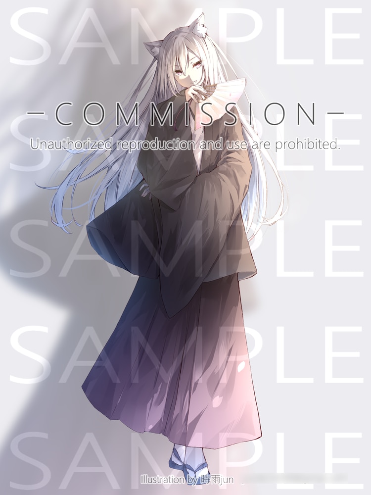 透明感あるキャラの立ち絵・全身絵を制作します ご相談のみもお受けしております！ イメージ8