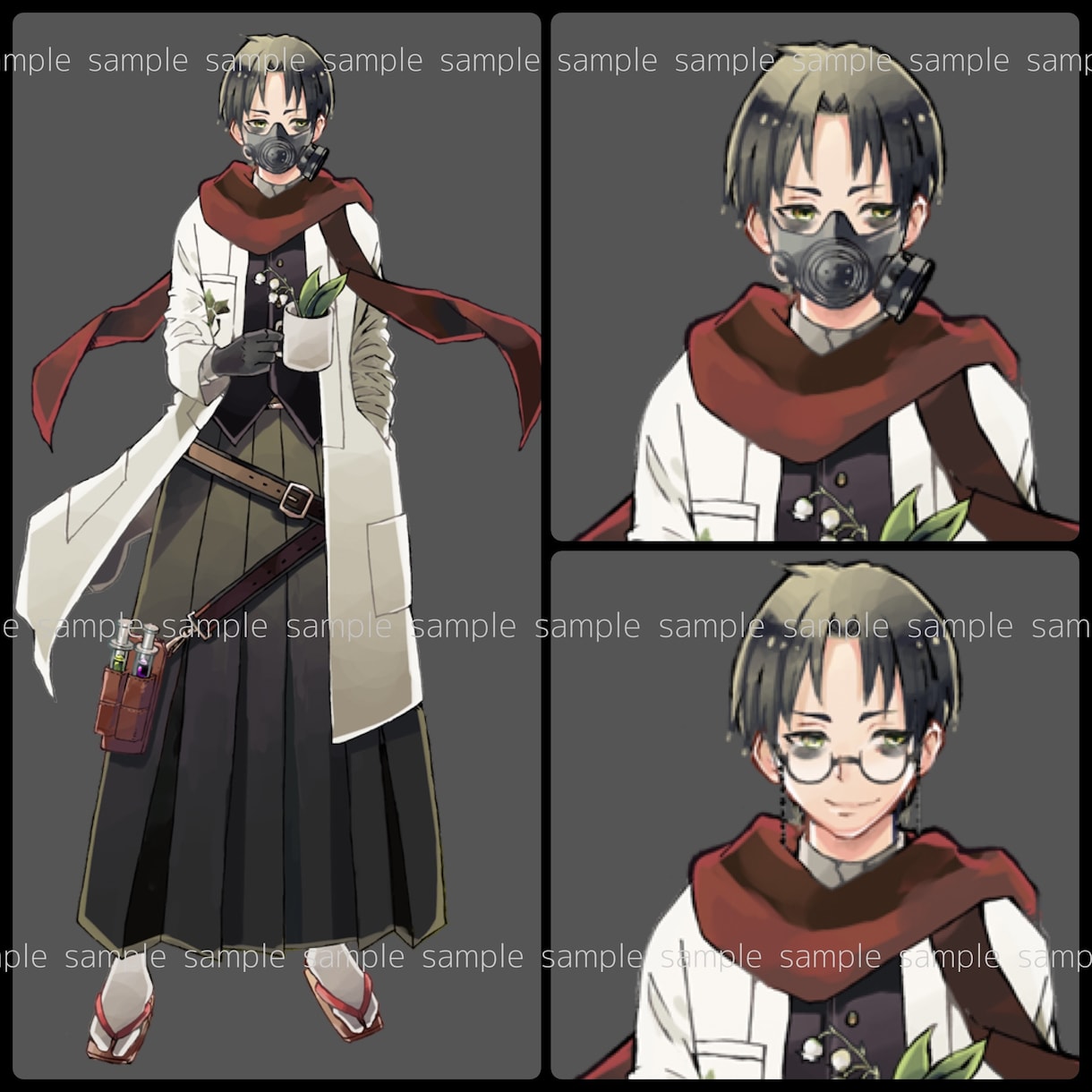 TRPGやゲーム等の立ち絵を作成します TRPGに立ち絵があったらいいな…そんなときにどうぞ！ イメージ9