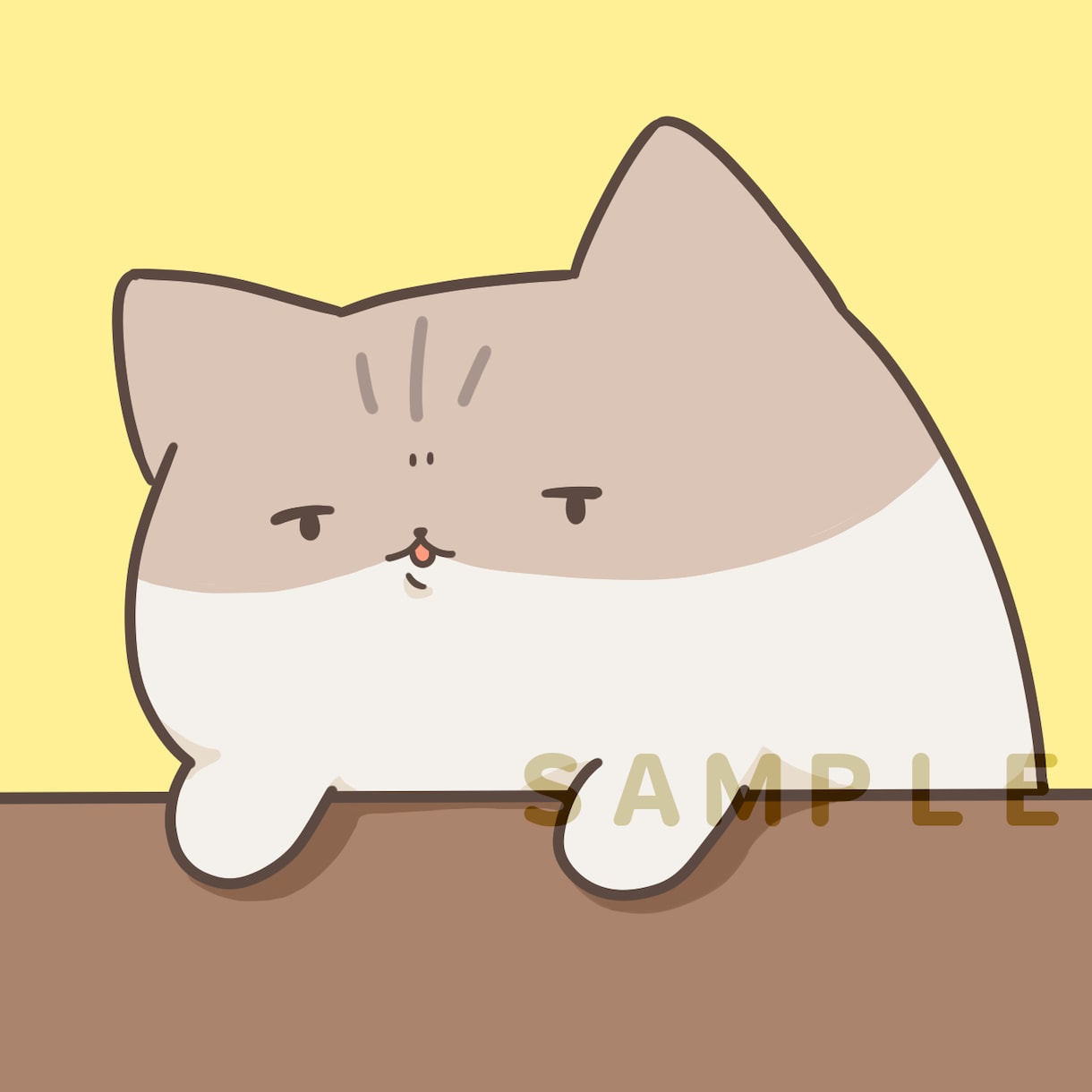 ゆるい動物のアイコン描きます ペットや好きな動物など、お好みの動物のイラストを作成します！ イメージ2