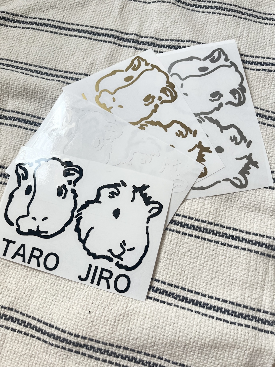 うちの子ステッカー⭐︎ペットのステッカー作ります 【車や外ドアに貼れる！】オリジナルのステッカー作りませんか？ イメージ3