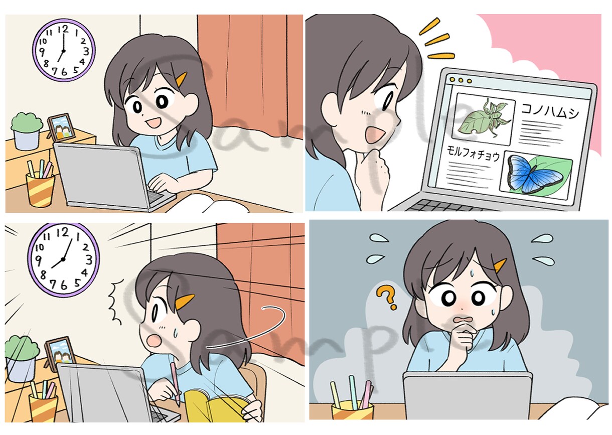 シンプルで分かりやすい漫画描きます 柔らかくて優しいイラストで、楽しく伝わる漫画に！ イメージ10