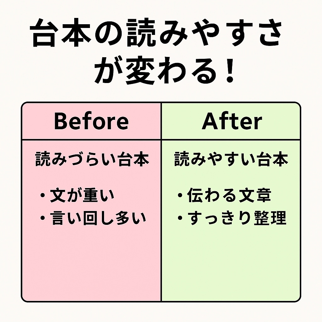視聴維持率を上げるYouTube台本修正します AI文章の違和感を自然な文章に修正します イメージ2