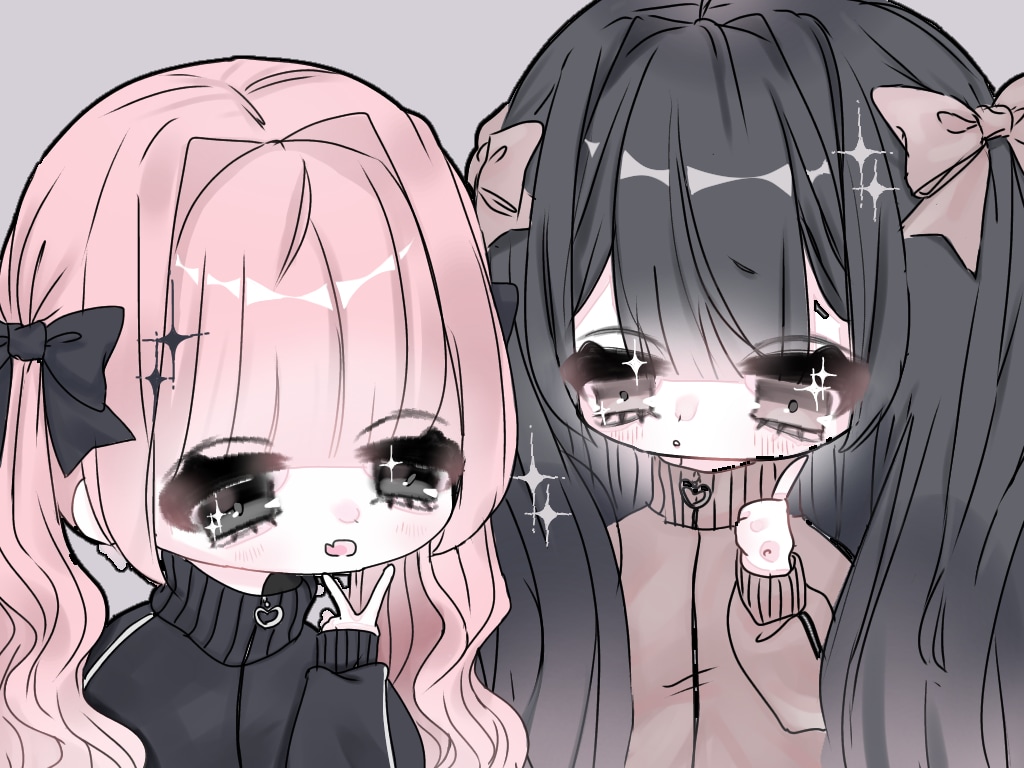 世界一かわいい♡SNSトプ画･アイコン描きます 地雷系量産型得意です！デフォルメイラストいかがですか♡ イメージ1