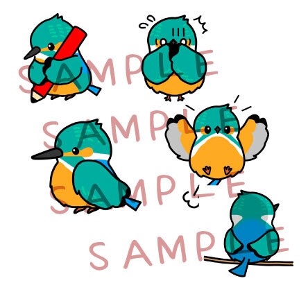 かわいい動物イラスト・アイコン制作承ります SNSアイコン・ブログやサイトの挿絵に★ イメージ9