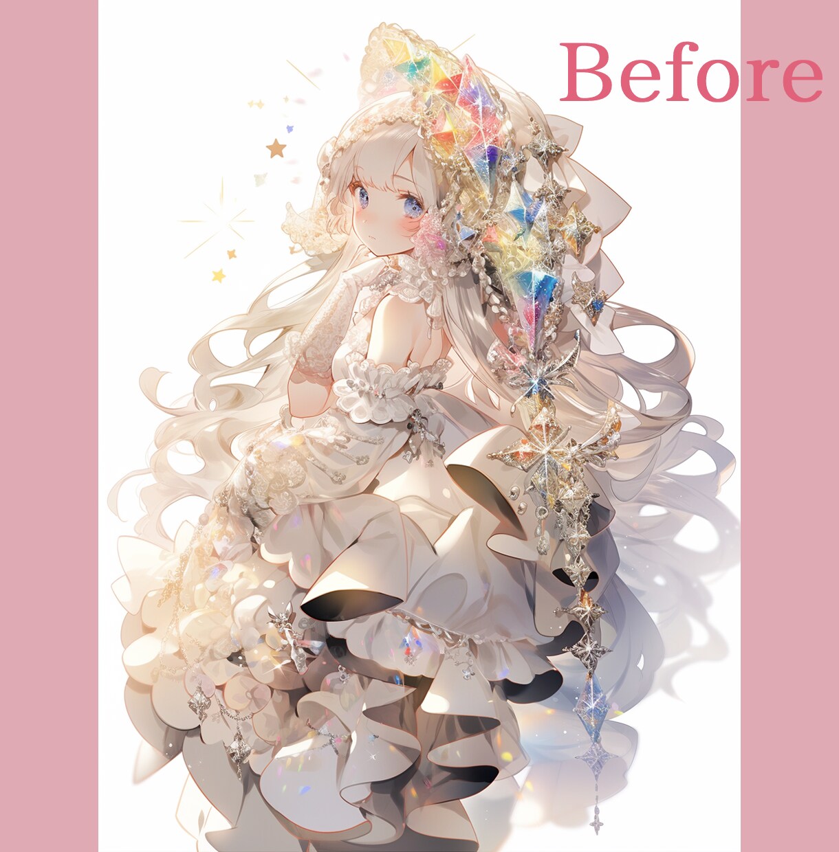 プロがAIイラストを加筆修正＆魅力的にします (イラコン優秀賞の実績あり！)プロが修正・加筆致します イメージ6