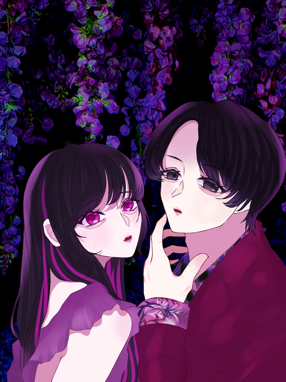 アイコン･夢絵･歌ってみたサムネ等お描きします 夢女による寄り添った丁寧かつこだわりのイラスト作成！ イメージ1