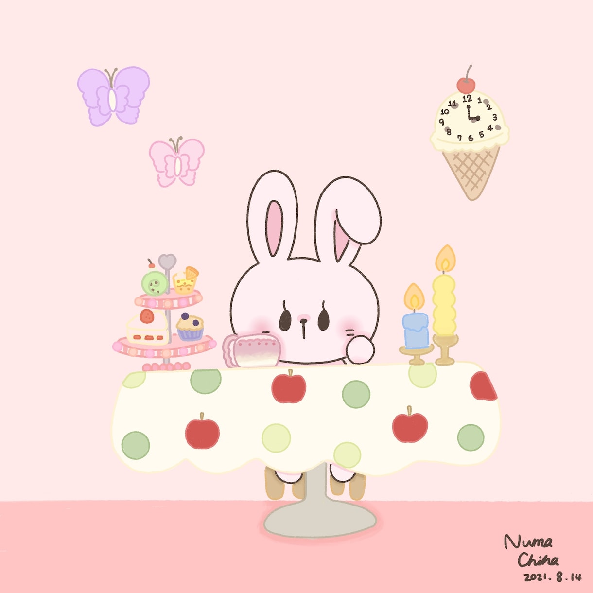 かわいいイラスト描きます 動物やオリジナルキャラクターなどのかわいいイラスト描きます！ イメージ3