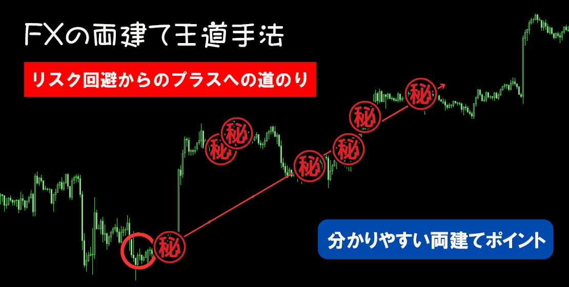 FXの両建てで手堅く驚異的！王道手法を伝授します 高度なスキルはなし。エントリー利確、両建てを明確に伝えます。 イメージ6
