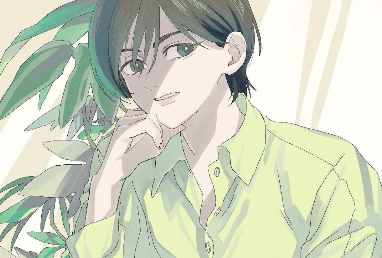 イラスト（一枚絵）作成します 平面構成的・デザイン的なイラストを作成します。 イメージ3