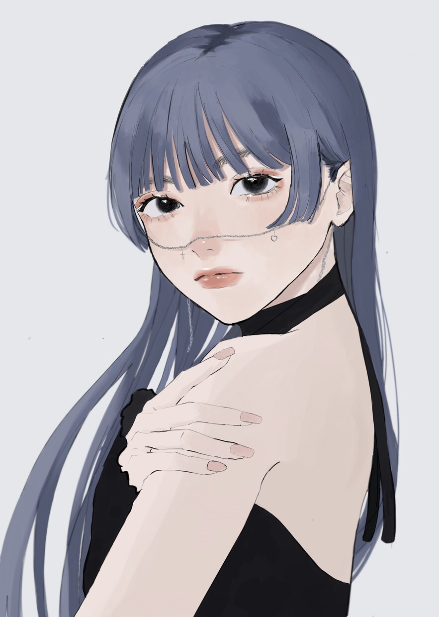 クールで可愛い女の子描きます 配信やsnsアイコンに可愛い子を是非！！ イメージ7