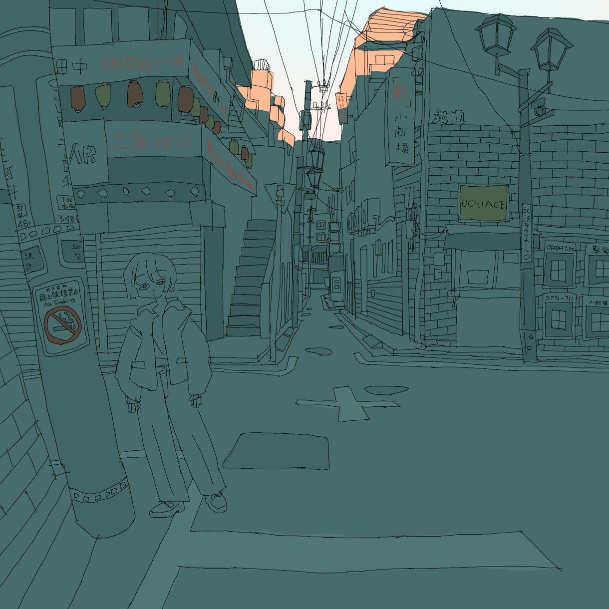 温かくて無機質、どこか儚いイラストを描きます 本の挿画、CDジャケットやKVなど、作品の物語・世界観の表現 イメージ2
