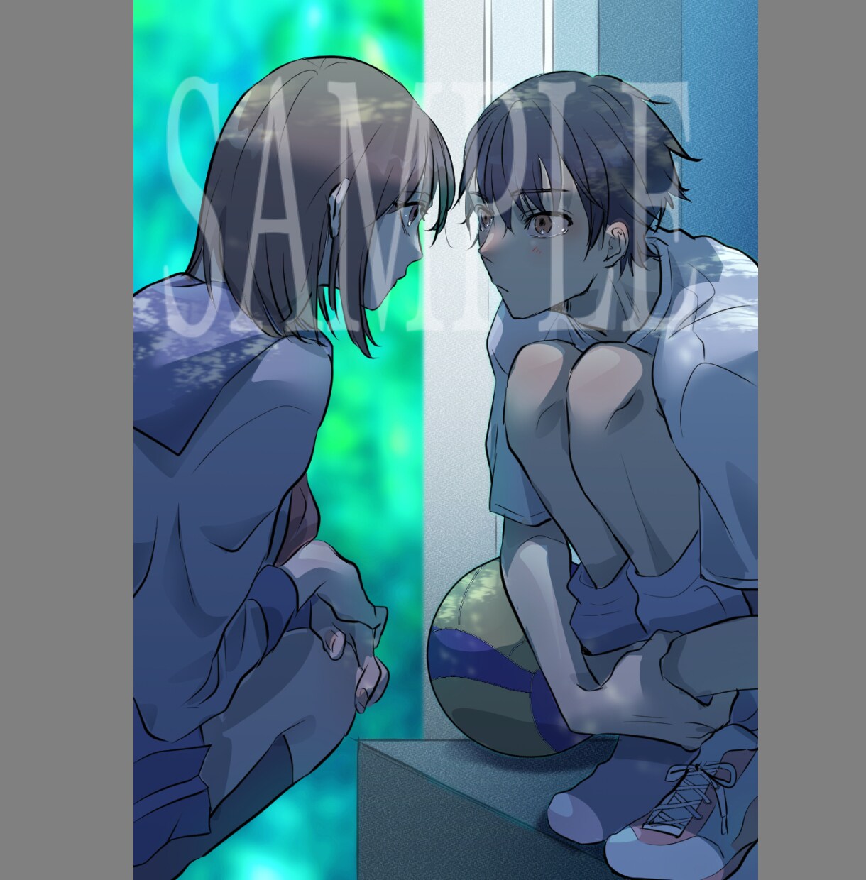 凛とした雰囲気や、かっこいいイラストを描きます 凛とした大人っぽい青年キャラや、弓道描写をお求めの方へ！ イメージ8