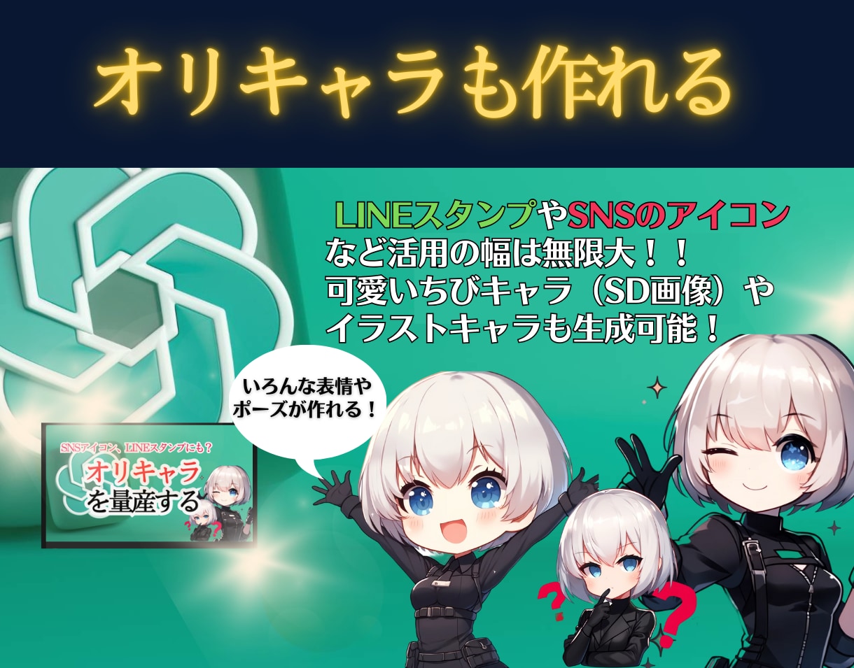 脱初心者!ChatGPTの使い方の教科書教えます 【サポート付】画像生成、台本生成まで幅広くプロンプト解説 イメージ5